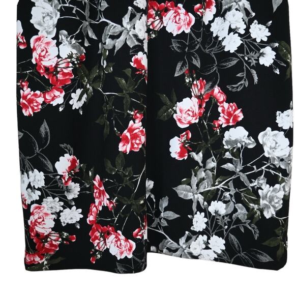 Banana Republic Womens 10 Half Sleeve Floral Print Dress - Picture 9 of 11